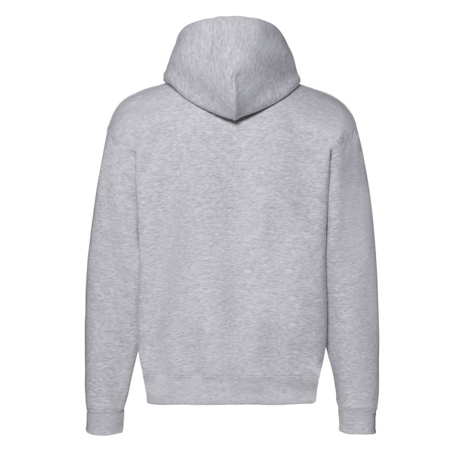 Fruit of the Loom Heren premium full zip hoodie UTFK3022_heathergrey large
