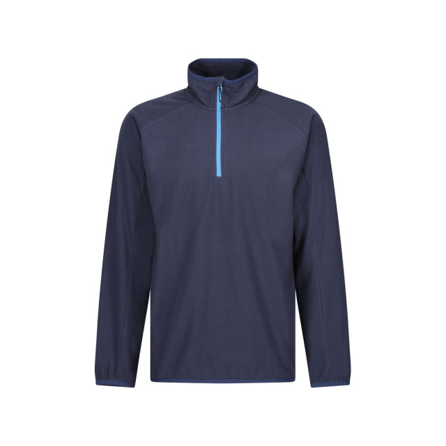 Regatta Heren navigate half zip fleece UTFK2984_navyfrenchblue large