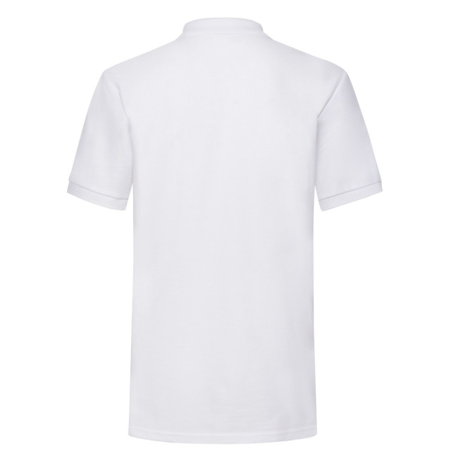 Fruit of the Loom Heren pique zwaar poloshirt UTLT2259_white large