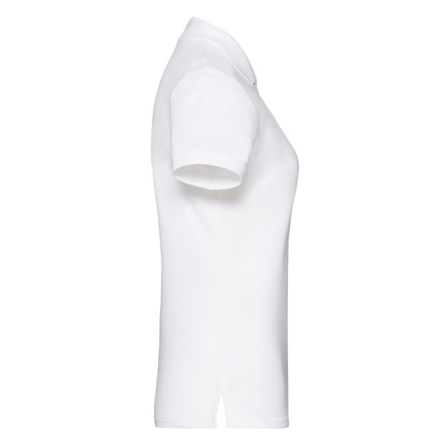 Fruit of the Loom Dames premium effen poloshirt UTFK3010_white large