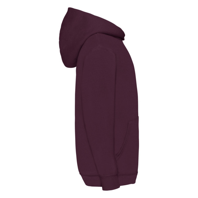 Fruit of the Loom Kinder/kids classic 260 hoodie UTFK3001_burgundy large