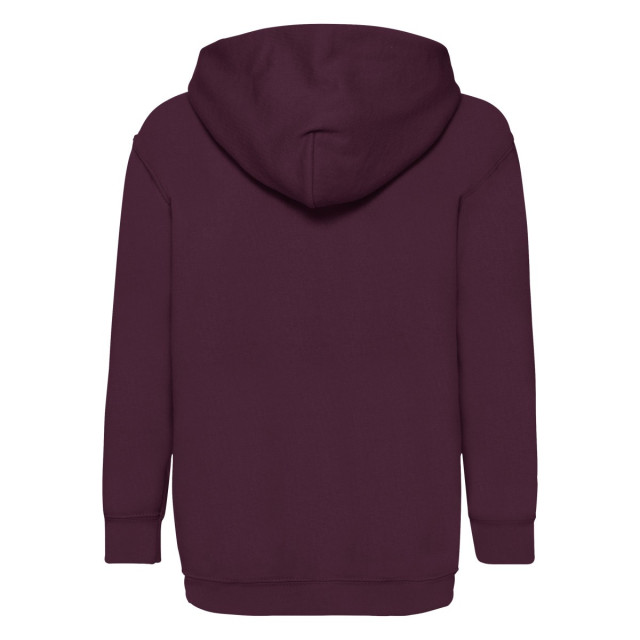 Fruit of the Loom Kinder/kids classic 260 hoodie UTFK3001_burgundy large