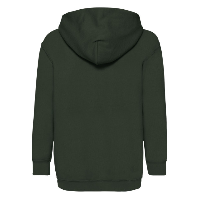 Fruit of the Loom Kinder/kids classic 260 hoodie UTFK3001_bottlegreen large