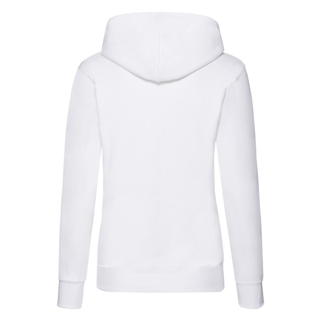 Fruit of the Loom Dames klassieke hoodie UTLT1855_white large