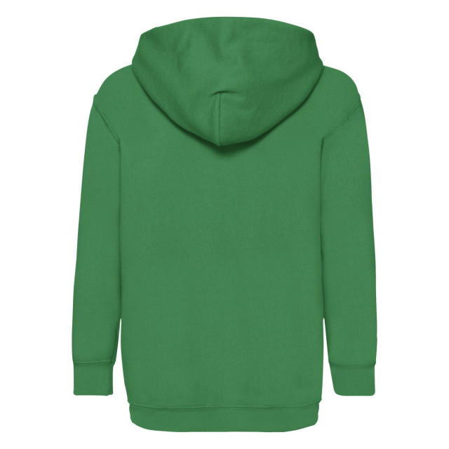 Fruit of the Loom Kinder/kids classic 260 hoodie UTFK3001_kellygreen large