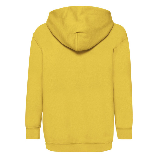 Fruit of the Loom Kinder/kids classic 260 hoodie UTFK3001_sunflower large