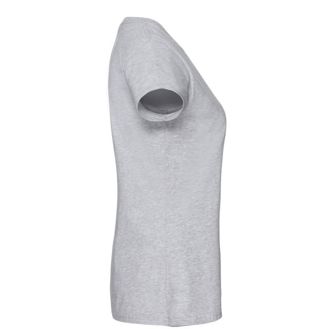 Fruit of the Loom Dames iconic 195 premium heather t-shirt UTFK2986_grey large