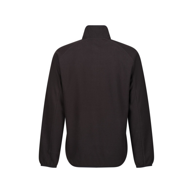 Regatta Heren navigate half zip fleece UTFK2984_blackclassicred large