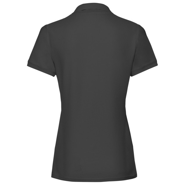 Fruit of the Loom Dames premium effen poloshirt UTFK2965_black large