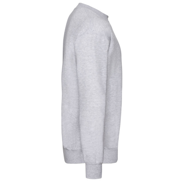 Fruit of the Loom Heren klassiek effen inzet sweatshirt UTFK2862_grey large