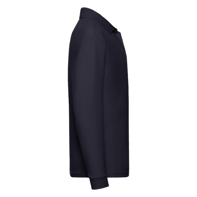 Fruit of the Loom Polo shirt met lange mouwen voor kinderen/kinderen UTFK2947_deepnavy large
