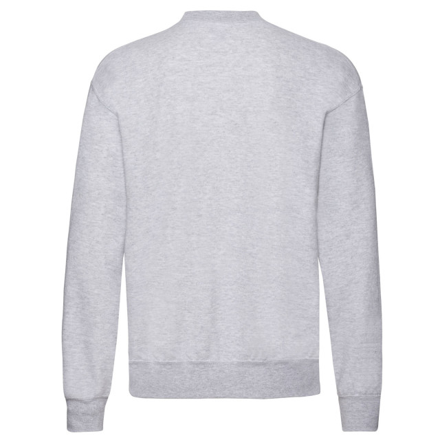 Fruit of the Loom Heren klassiek effen inzet sweatshirt UTFK2862_grey large