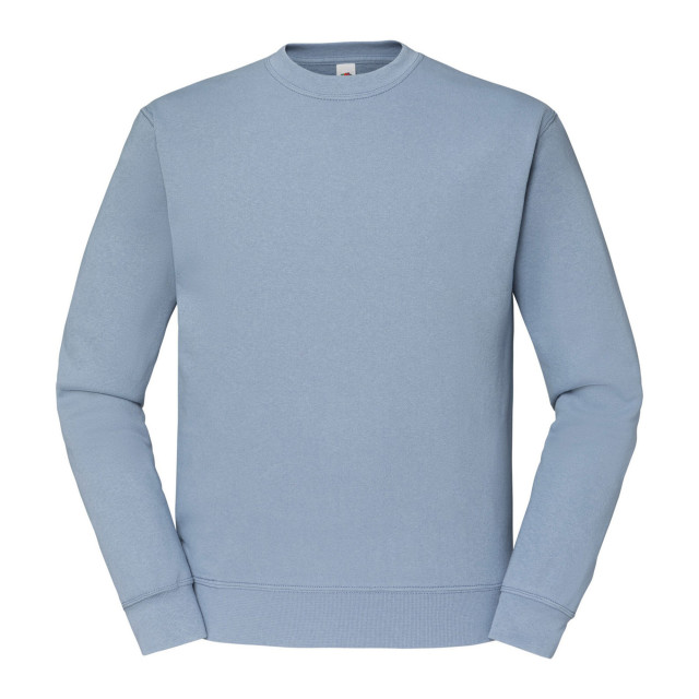 Fruit of the Loom Heren klassiek ingelegd sweatshirt UTFK2945_mineralblue large