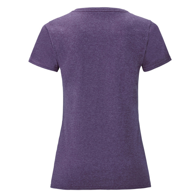 Fruit of the Loom Dames iconisch 150 t-shirt UTFK2930_heatherpurple large