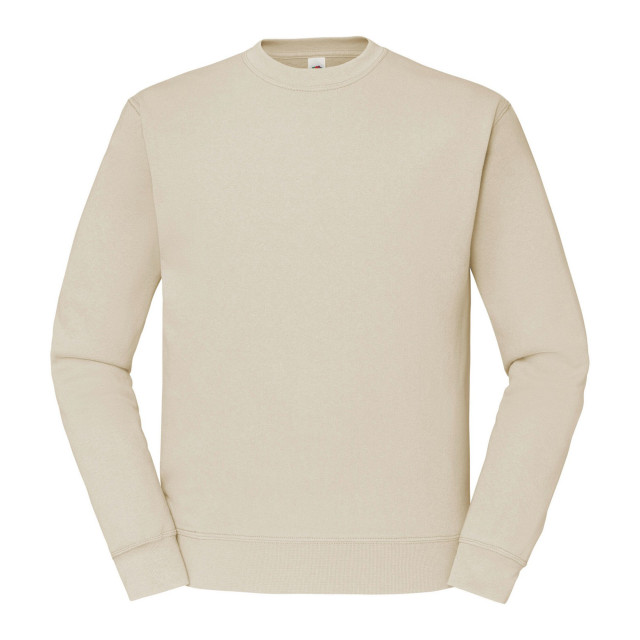 Fruit of the Loom Heren klassiek ingelegd sweatshirt UTFK2945_natural large