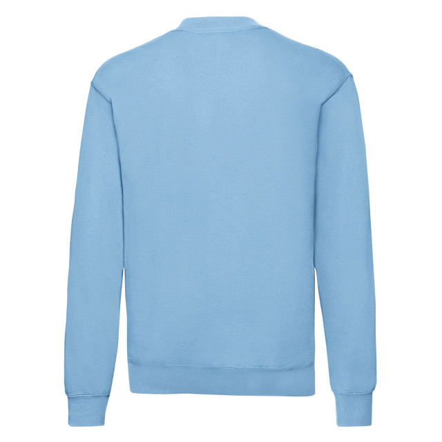 Fruit of the Loom Uniseks klassiek ingelegd sweatshirt voor volwassenen UTLT1965_skyblue large