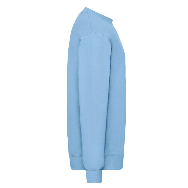 Fruit of the Loom Heren klassiek ingelegd sweatshirt UTFK2945_skyblue large