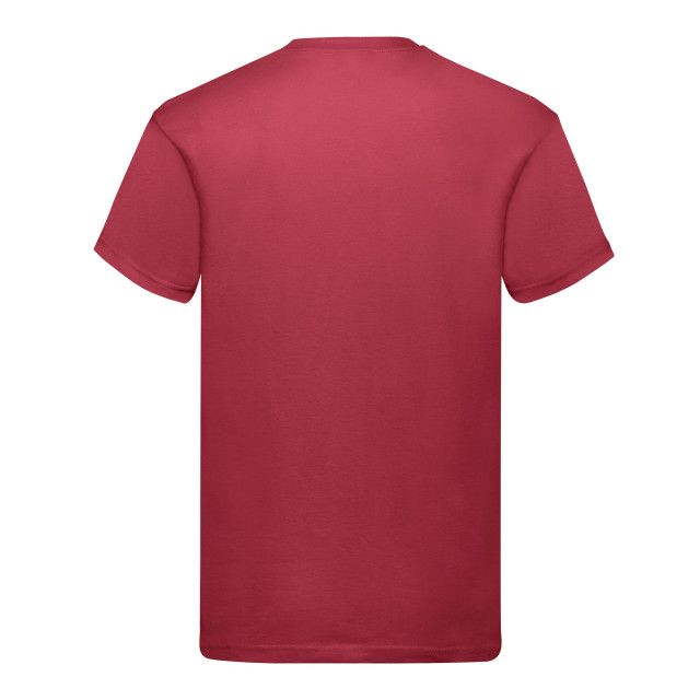 Fruit of the Loom Heren origineel t-shirt UTFK2910_brickred large