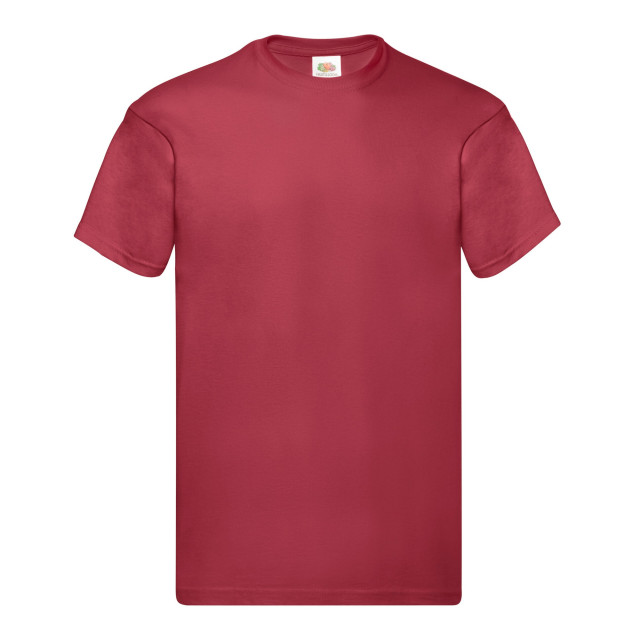 Fruit of the Loom Heren origineel t-shirt UTFK2910_brickred large