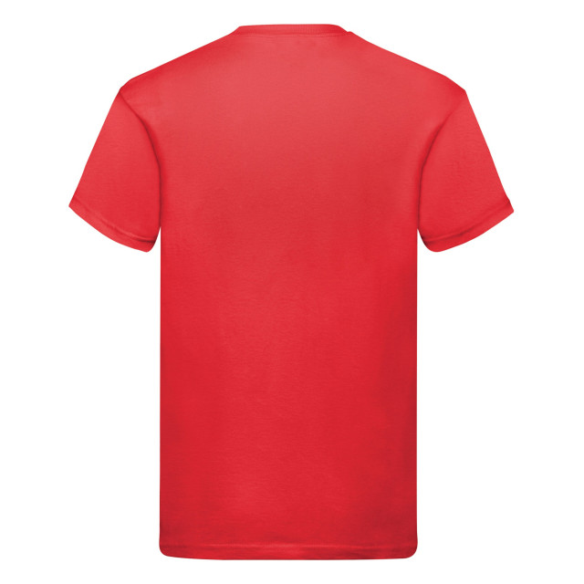 Fruit of the Loom Heren origineel t-shirt UTFK2910_red large