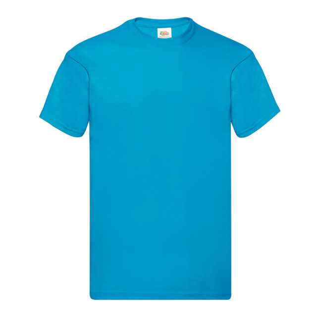 Fruit of the Loom Heren origineel t-shirt UTFK2910_azureblue large