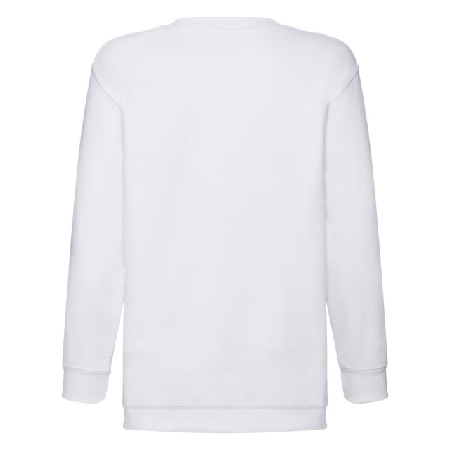 Fruit of the Loom Klassiek effen sweatshirt voor kinderen/kinderen UTFK2883_white large