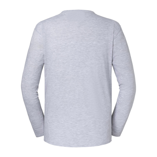 Fruit of the Loom Heren iconic 195 premium heather t-shirt met lange mouwen UTFK2890_grey large