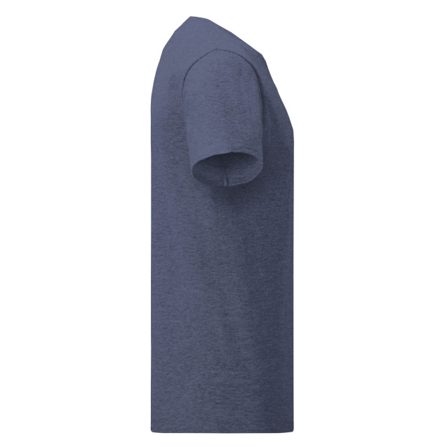 Fruit of the Loom Heren iconisch 150 t-shirt UTFK2893_heathernavy large