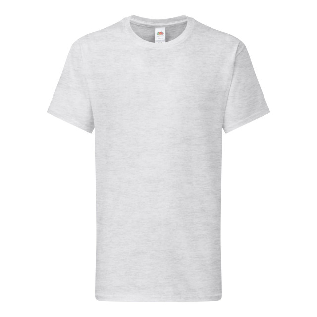 Fruit of the Loom Kinderen/kinderen iconic 195 heather t-shirt UTFK2900_grey large Fruit of the Loom Kinderen/kinderen iconic 195 heather t-shirt UTFK2900_grey large