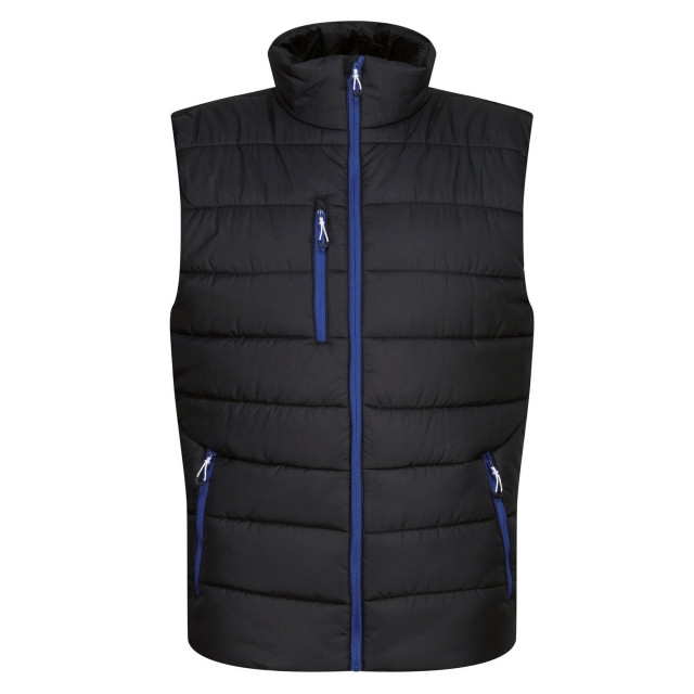 Regatta Heren navigate thermisch gilet UTFK2904_blacknewroyal large