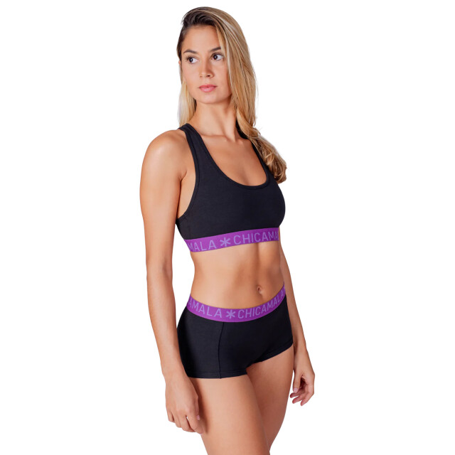 Muchachomalo Dames 1-pack racerback effen SOLID1220-67 large