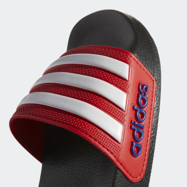 Adidas Badslippers jr+sr FY8844 +Rood +Wit large