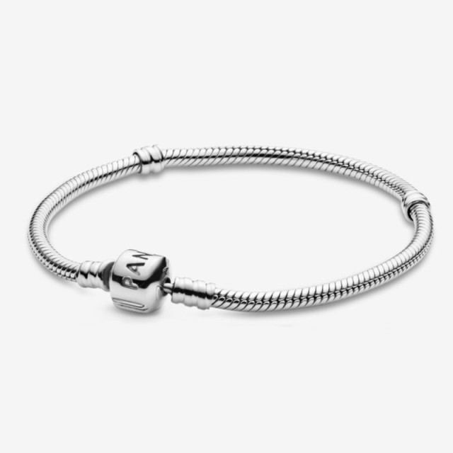 Mijn bedels Sterling bedelarmband met basic clipsluiting MBCC2413|18 large