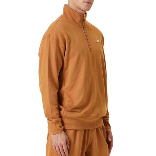 New Balance New Balance Bruin 1/4 Zipped Athletics Remastered French Terry Trui Sweaters Bruin New Balance Bruin 1/4 Zipped Athletics Remastered French Terry Trui large