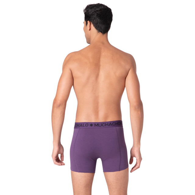 Muchachomalo Heren 2-pack boxershorts U-SOLID1010-1077 large