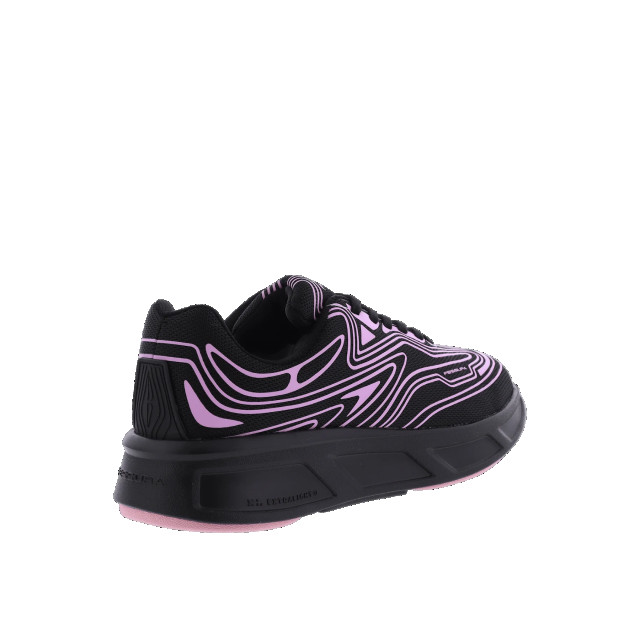 Fessura Dames runflex 01 sneaker /roze Runflex 01-Zwart/Roze large