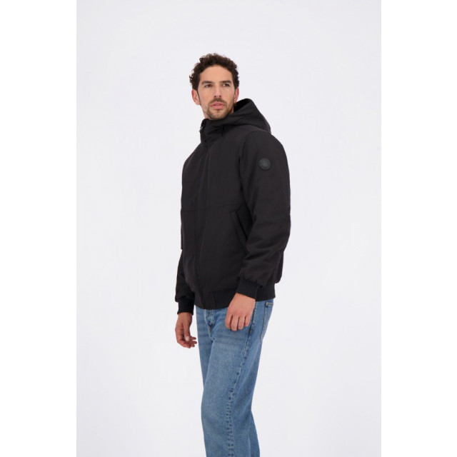 Airforce Padded bomber frm0341 true black heren winterjas -  airfo True Black/PADDED BOMBER FRM0341 large