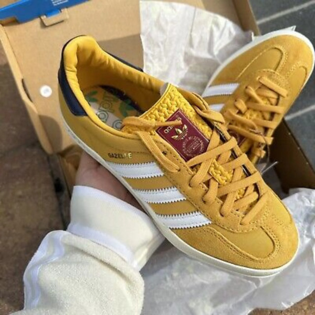 Adidas Gazelle indoor preloved yellow IE0540 large