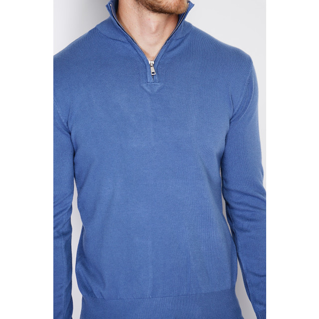 William de Faye Short zip jeans WFM125_Jeans Blue large