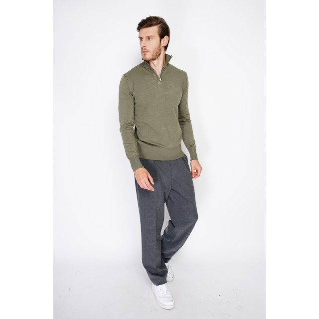 William de Faye Short zip khaki WFM125_Khaki large