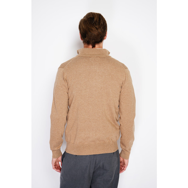 William de Faye Vest dark WFM146_Dark Camel large