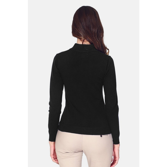 William de Faye Vest met rits aan de mouwen zwart WF315_NOIR large