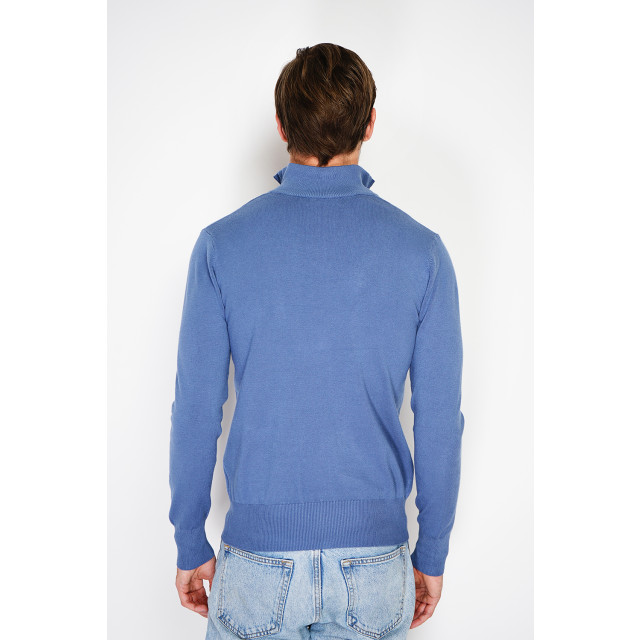 William de Faye Short zip jeans WFM125_Jeans Blue large