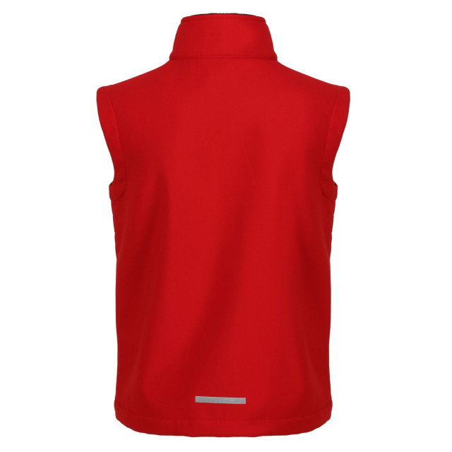 Regatta Kinder/kids ablaze softshell body warmer UTFK2805_classicredblack large