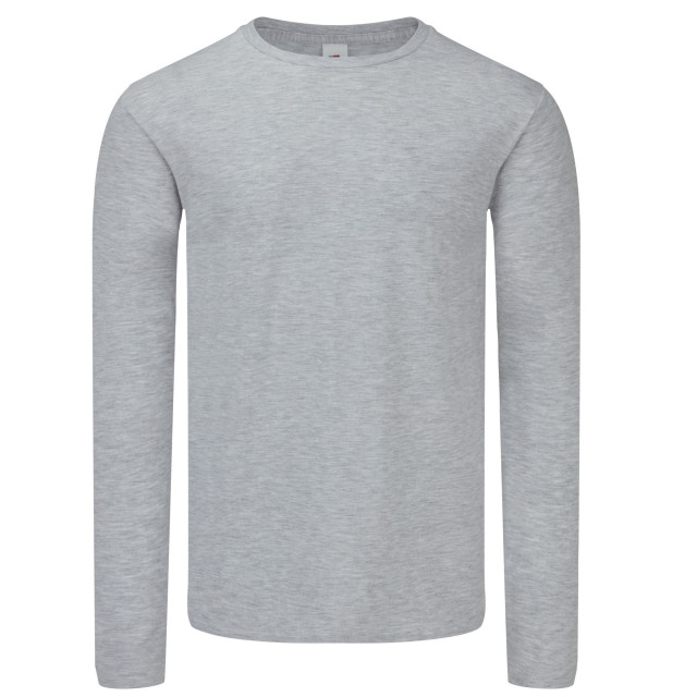 Fruit of the Loom Unisex adult iconic heather t-shirt UTLT1439_heathergrey large