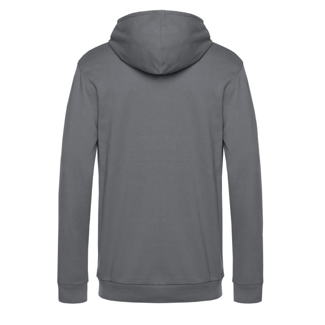 B and C Heren heather french terry hoodie UTFK2806_grey large