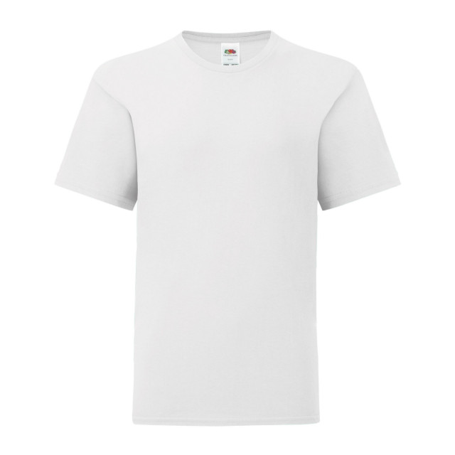 Fruit of the Loom Kinderen/kinderen iconisch t-shirt UTLT1560_white large Fruit of the Loom Kinderen/kinderen iconisch t-shirt UTLT1560_white large