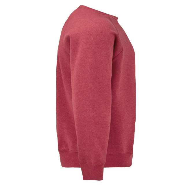 Fruit of the Loom Heren klassieke raglan trui UTFK2837_heatherred large