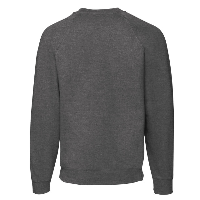Fruit of the Loom Heren klassieke raglan trui UTFK2837_darkheathergrey large