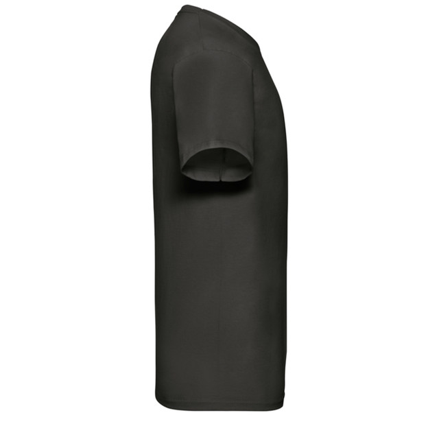 Fruit of the Loom Heren valueweight v neck t-shirt UTFK3313_black large